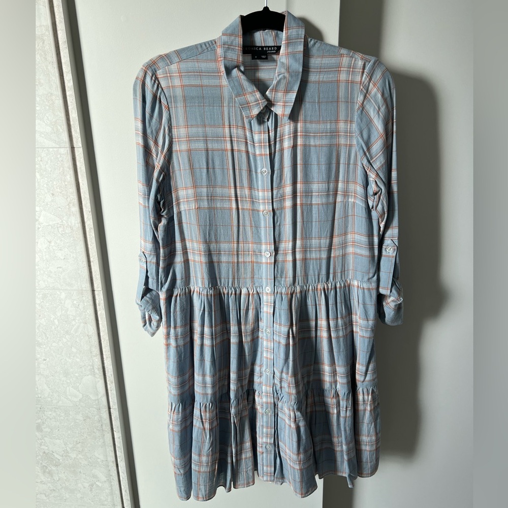 Veronica beard plaid dress
